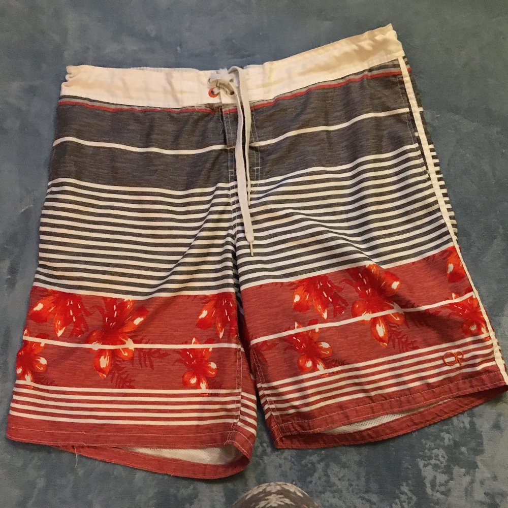 OP Ocean Pacific Board Shorts Men's 36-38 Swim Surf Beach